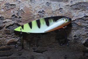 SpinMad Blade Bait 7 cm 18 g yellow perch